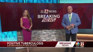 Tuberculosis case reported at high school in North Carolina