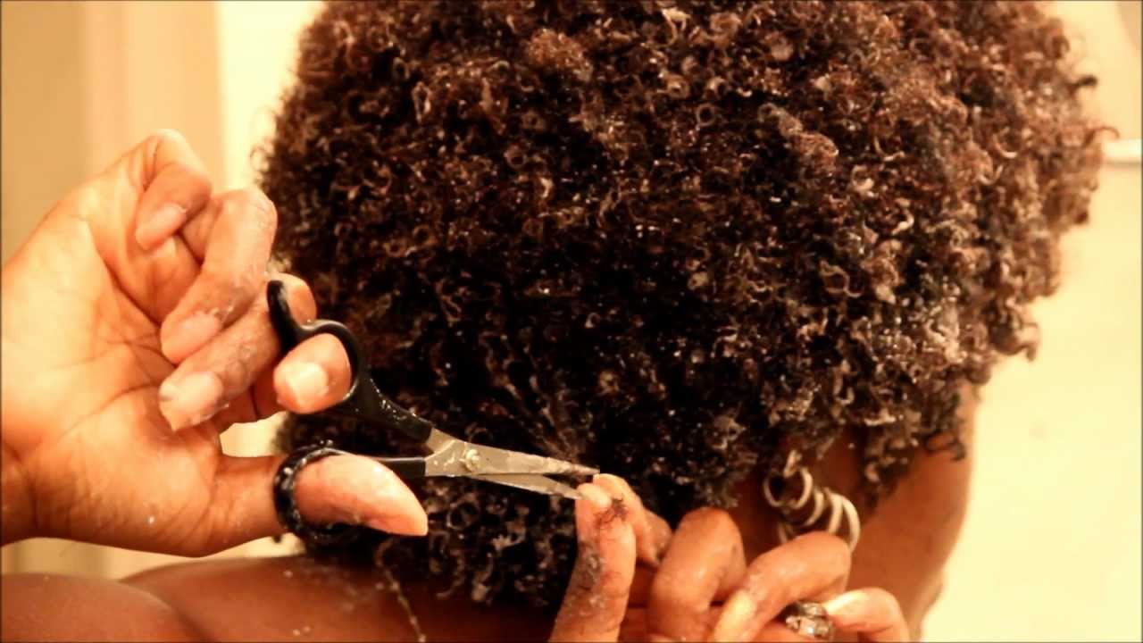 Natural Hair How I Trim The Deva Chan Deva Cut Way