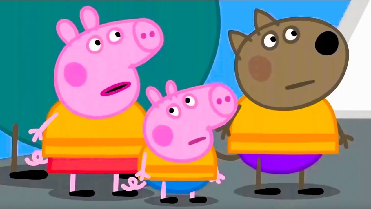 Свинка Пеппа на русском все серии подряд | Пеппа исследует маяк ...