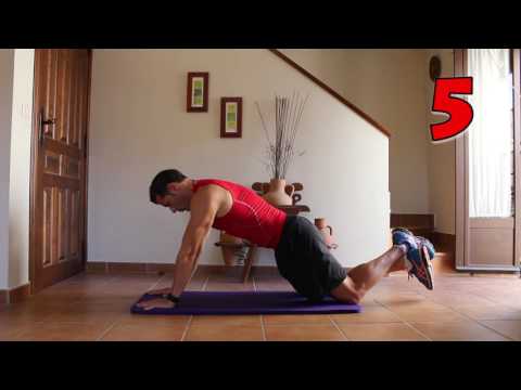 Planchas Core abdominales - variando inclinación