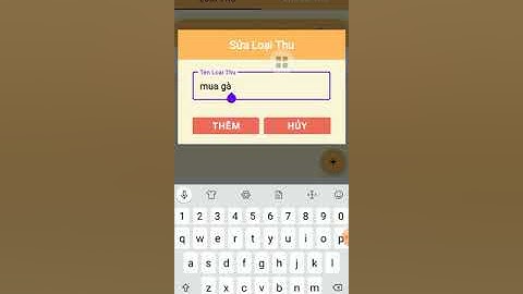 Đồ án quản lý chi tiêu trên android