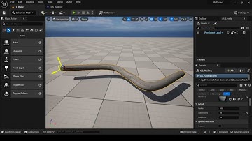UE5 - Spline Railing with Geometry Script and C++ (Part II)