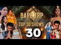 Barc trp of this week 05 (2026) : TOP 30 Shows of this week - Naagin Drops, Vasudha Rocks