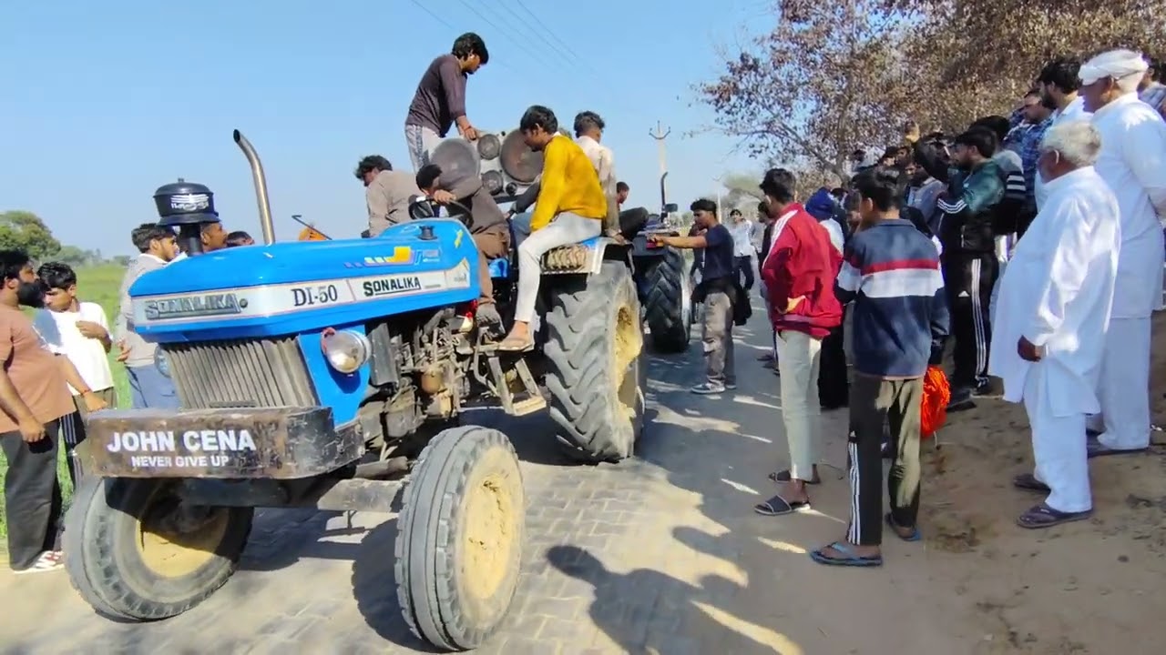 Sonalika 745 vs Sonalika 750 video m last tak bne rhe dosto #tractor #trending #viral #farming 