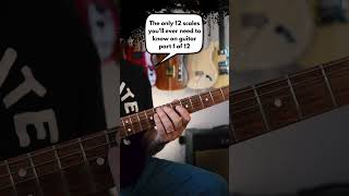 Play the Lydian Scale Quick and Easy on Guitar Free Chart Link in Description 🔥#shorts