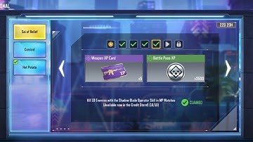 Kill 10 Enemies With The Shadow Blade Operator Skill in MP Matches | Call Of Duty Mobile | Gameplay