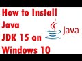How to install java 15.0.1 (latest version) || Set the path for jdk || Versatile Akash