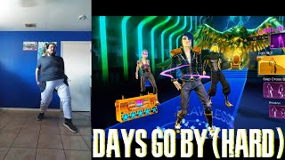 Dance Central 3  Days Go By harddc1 Import gold Stars