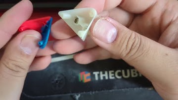 Weilong Pyraminx Edge Assembly plus how to keep it in place