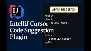 IntelliJ Cursor Code Suggestion Plugin