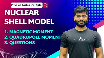 nuclear shell model questions| nuclear magnetic moment and quadrupole moment| csir net physics gate
