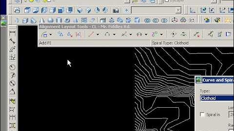 Create an Alignment in Civil 3d: By Layout