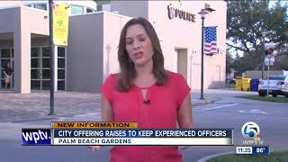 Palm Beach Gardens to consider police officer pay raise