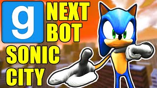 Garry's Mod Next Bot - Sonic City Was Invaded By Sanic! | Comedy Gaming