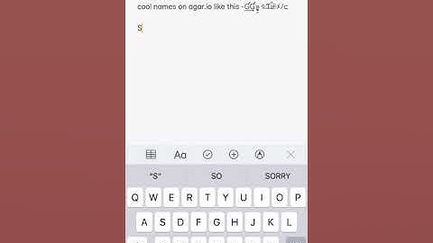 How to get cool names on agar.io IOS only tho very easy