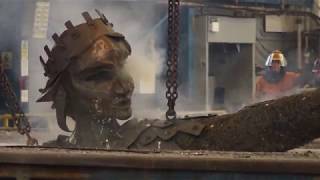 Queen Aethelflaed Warrior Daughter Of Alfred The Great Sculpture For Tamworth