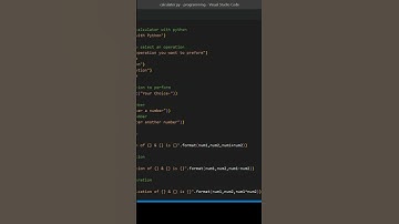 Simple calculator with python