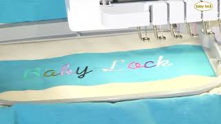 Baby Lock Venture is everything from hobby to professional embroidery machine.