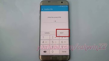Samsung Galaxy S7 Edge : How to Change Screen Lock Type as Swipe (Android Marshmallow)