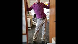 Lumbar Side Glide in Standing - Doorway
