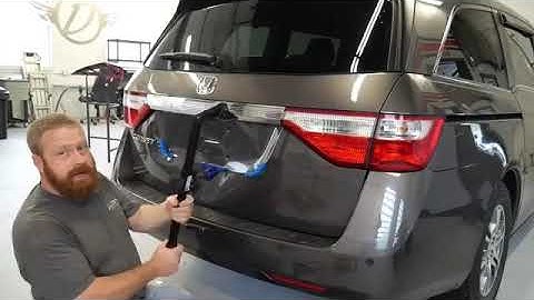 Gene Fetty - Glue Pull Repair  - Honda Odyssey Liftgate - K-Bar, Viper Tabs, Centipede Tabs