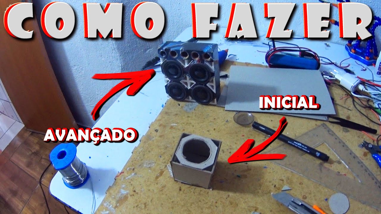 UMBOXING + TESTE DOS NOVOS MODELOS DE MINI PAREDÃO! MINI QUADRIWAY + MINI  SOM DE MALA! 