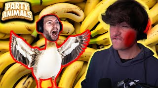 ABSOLUTELY BANANAS!! | Party Animals Powerup Mode