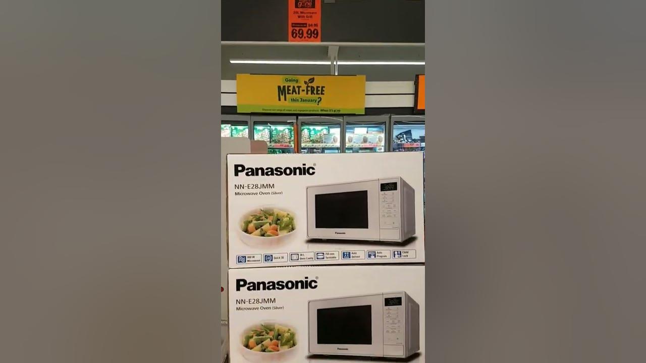 panasonic NN E28JMM Microwave Oven ( Silver) on sale 2022 YouTube