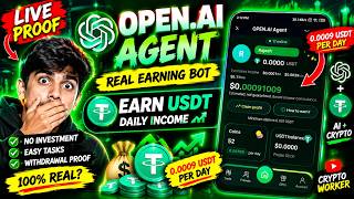 OPEN.AI Agent Telegram Bot 2026 | Earn USDT Full Tutorial