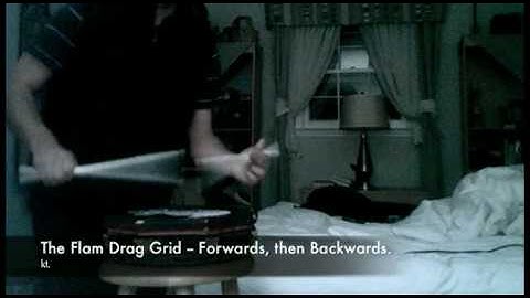 The Flam Drag Grid: Forwards... then Backwards.  (Dec. 2009)