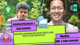 Machine Learning Decision Trees | AIML End-to-End Session 81