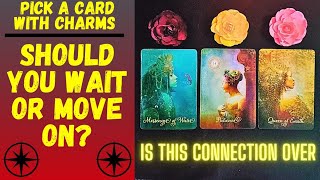💘SHOULD YOU WAIT OR MOVE ON FROM THIS CONNECTION↗️❤️‍🔥|🔮CHARM|TAROT PICK A CARD🔮 screenshot 3