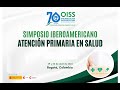 Simposio iberoamericano sobre atencin primaria de salud aps