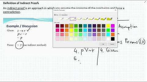 Logic: Indirect Proof
