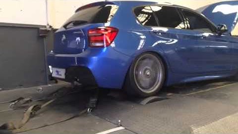 bmw m135 - H2Racing - dyno flames