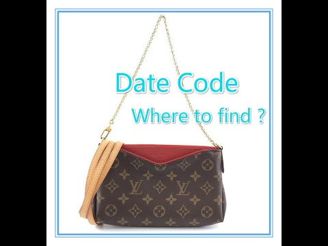Date Code Stamp Louis Vuitton Pallas Clutch Monogram Canvas Red Calfskin Luxcellent Tv Youtube