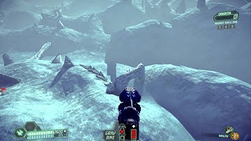 Tribes Ascend : gravcycle bug inside Kata gen room