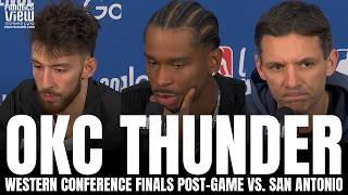 Shai Gilgeous-Alexander, Chet Holmgren & OKC Thunder Respond to STRUGGLES in GM4, 2-2 Tie vs. Spurs