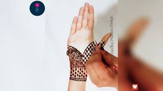 Beautiful Palm Mehndi Design For Tez Festival || mehndi design for women 2023 #viralvideo #mehndi