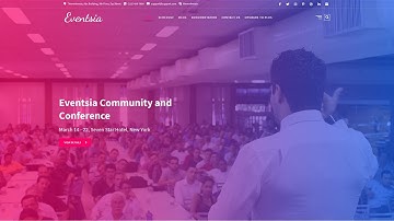 Eventsia - Theme Freesia demo import - Multiple Event & Conference Wordpress Theme