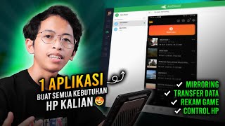 APLIKASI WAJIB!! Buat Pengguna Hp Android | Mirroring, Transfer Data, Rekam Game dalam 1 Aplikasi 😎 screenshot 2