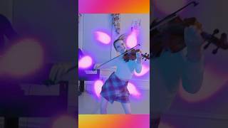 Miriam (10) performing Ariana Grande’s “Yes, and?” on violin #arianagrande #yesand #violin #kidsbop