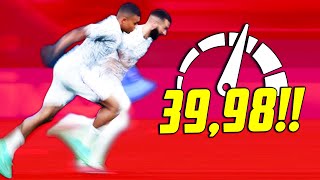 MBAPPÉ TAPE UN SPRINT RECORD : LE JOUEUR LE PLUS RAPIDE DU FOOTBALL 2022 !