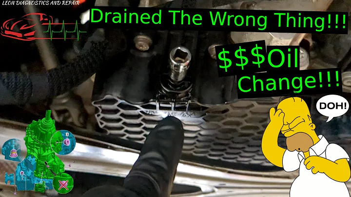 2018 Audi A4 Transmission Accidently Drained!!!