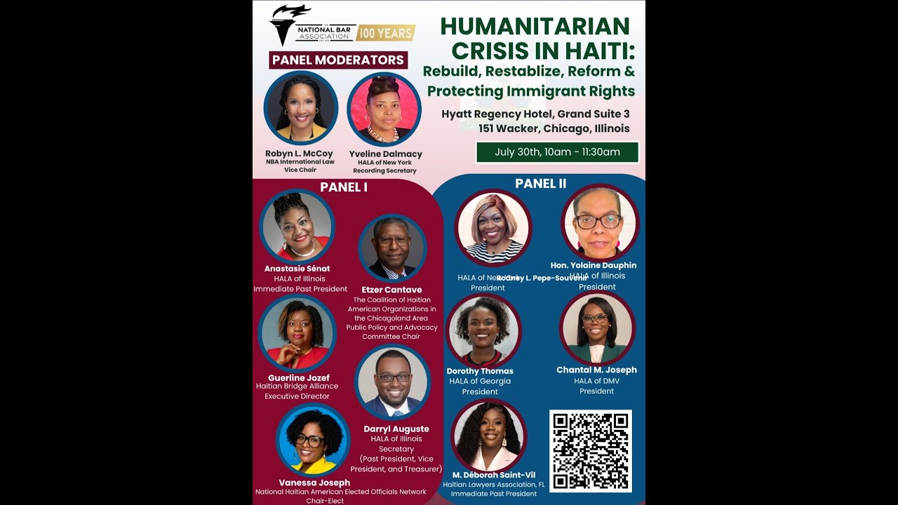 NBA International Law Section Presents: Humanitarian Crisis in Haiti & Protecting Immigrant Rights