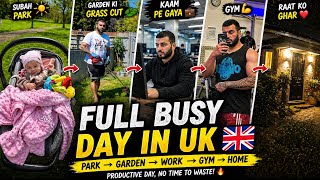  UK Me Full Busy Day 🇬🇧 | Park, Work, Gym &amp; Family Vlog/ jammu city 🌆 