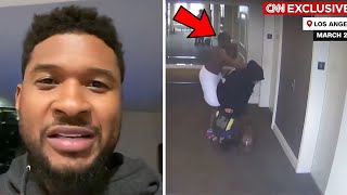 Usher REACT To Diddy B*ATING Cassie In Hotel “Diddy Is Finished”