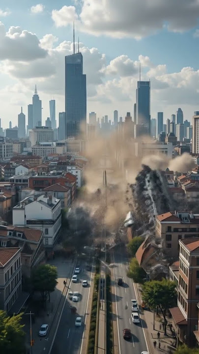 chemical explotion in the some building #explotion #earthquake #building