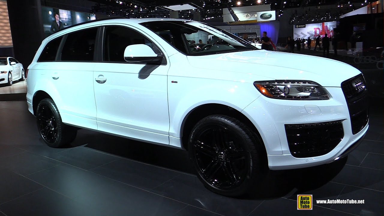 2015 Audi Q7 Tdi Quattro S Line Exterior And Interior Walkaround 2014 La Auto Show