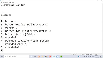 Bootstrap 4 4 border utilities